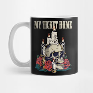 MY TICKET HOME VTG Mug